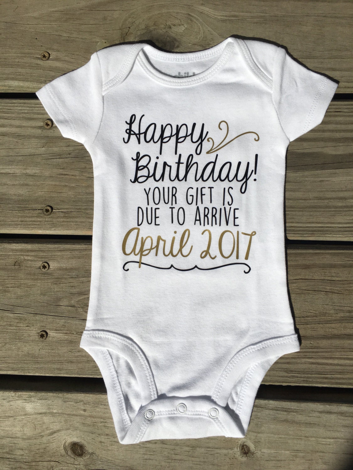 pregnant birthday shirt