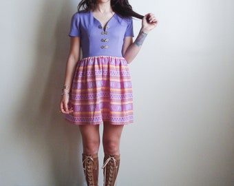 1970's Mini Dress XS-SM
