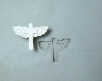 clay stamps -pottery tools -metal stamps -soap stamps -bisque stamps -ceramic stamps - -cross stamp - (269)