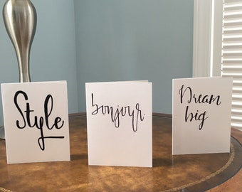 Handlettered Greeting Cards