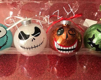 Nightmare Before Christmas ornaments (4)