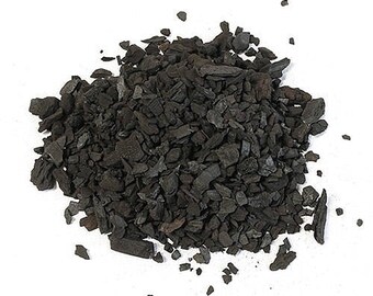 Charcoal. Med. Grade. 1/4 Cubic Ft. Bag. Horticulture Grade Hardwood Charcoal.