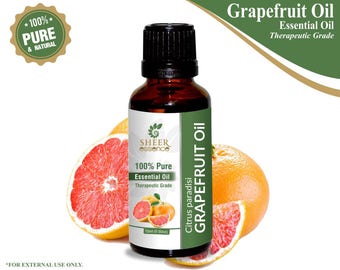 100% Pure Natural Grapefruit Essential Oil - Sheer Essence - Therapeutic Grade Grapefruit Oil 5ml To 500ml Free Shipping Worldwide