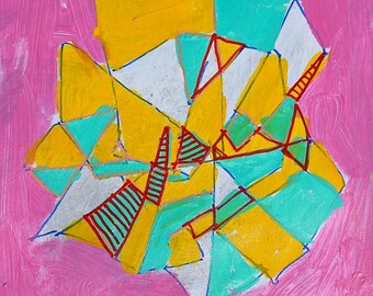 ORIGINAL Abstract Painting. Title:
