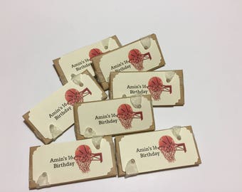 Set of 12 piece of chocolate ,Birthday favor,party favor