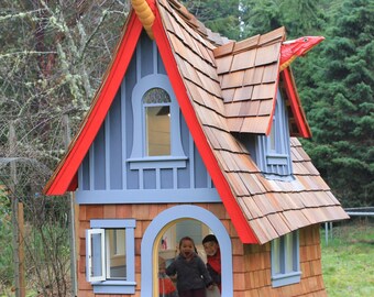 Dragon-themed Luxury Children's Playhouse