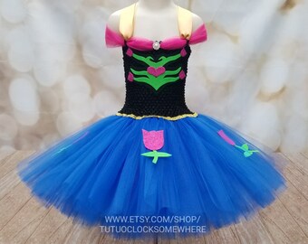 Frozen Fever Anna Tutu Dress. Frozen Fever Tutu Dress.