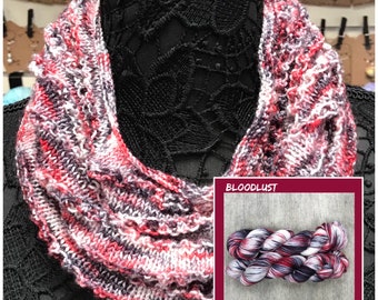 Bloodlust Hand Dyed Yarn