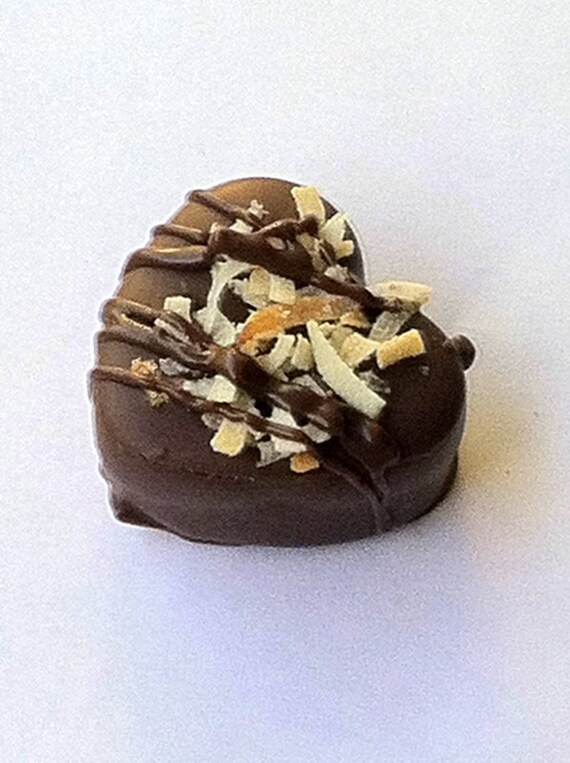 Toasted Coconut artisan shortbread caramels 1/2 lb new size