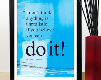 A4 You Can Do It Quote Poster. Positive Thinking Office Wall Decor. Inspirational Poster Posters For inspirational posters for office. A4 You Can Do It Quote Poster. Positive Thinking Office Wall Decor. Inspirational Poster Posters For