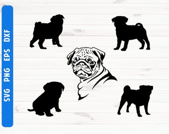 Download Pug svg | Etsy