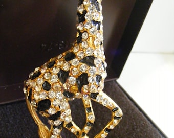 Stunning Large Giraffe Brooch