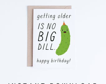 Pickle card | Etsy