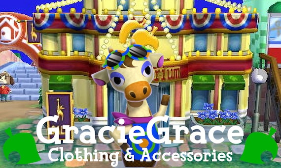 Animal Crossing New Leaf GracieGrace Clothing & Accessories