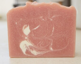 Be Mine, Handmade Soap, Cold Process soap, Artisan Soap, Valentine's Day, Pink