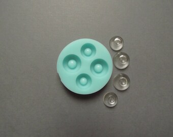 BJD Eyes Mold - Doll Eye Mold - Mould for Doll Eyes - 12 mm 14 mm - Silicone Mold