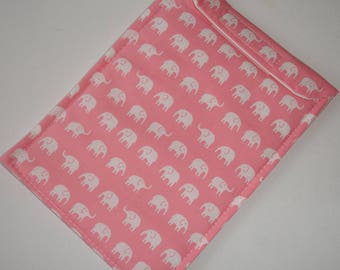 Mobile Cell Phone iPhone 6 Cozy Elephant Sleeve White Elephants Pink
