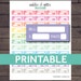 Bill Due Stickers, Bill Due Planner Stickers, Bill Stickers, Bill Tracking Sticker, ECLP Stickers