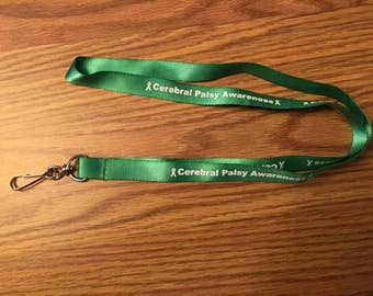 Cerebral Palsy Awareness Lanyards