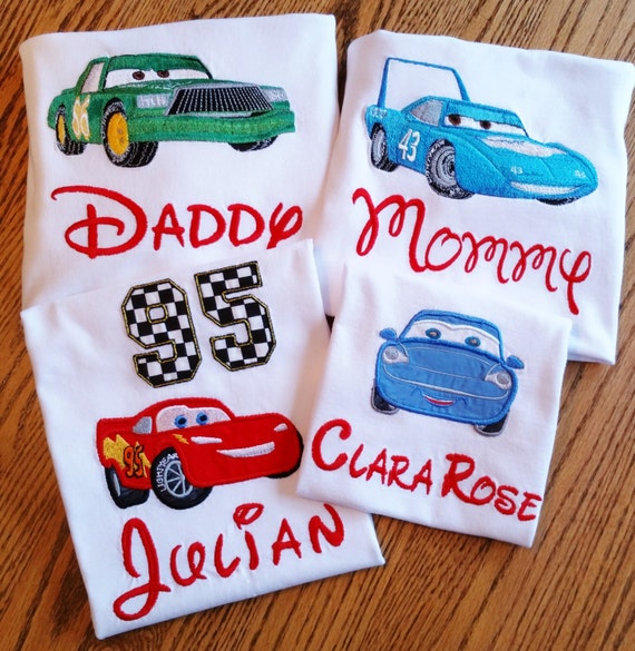 Lightning McQueen Chick Hicks King CARS Tow Mater Sally Finn