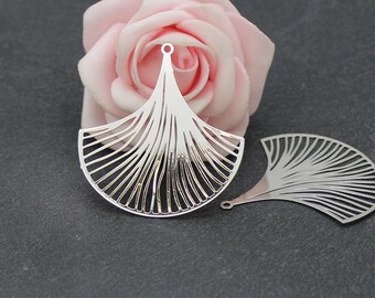 prints 4 Ginkgo leaf 39 x 38 mm EST27 iron alloy