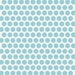 Organic Fabric - Birch Fabric Dottie Pool Mod Basics - Blue Polka Dot Fabric - 1/2 Yard