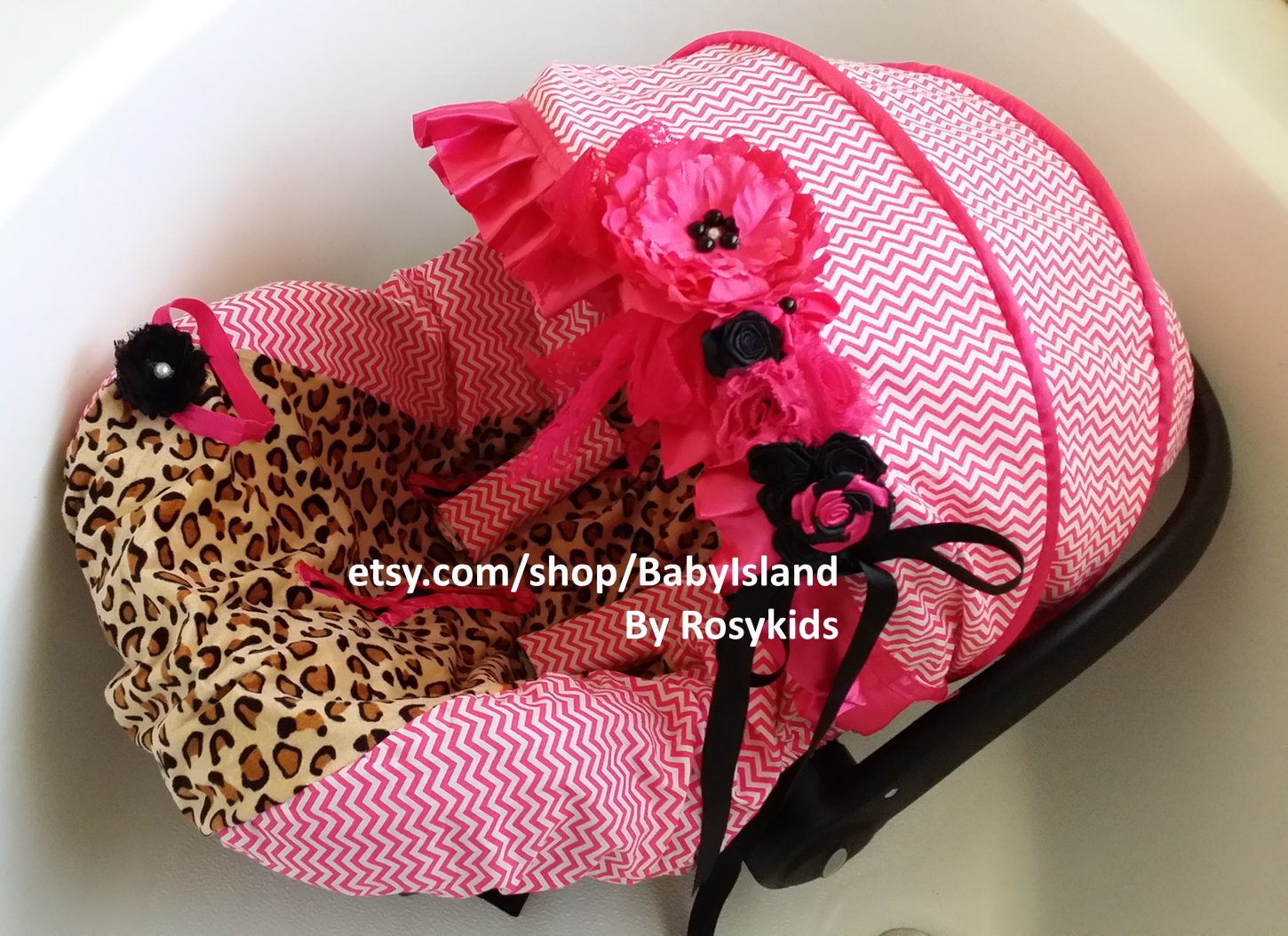 Baby Car Seat Cover Canopy, Infant Car Seat Cover Canopy, Leopard ... Baby Car Seat Cover Canopy, Infant Car Seat Cover Canopy, Leopard ...