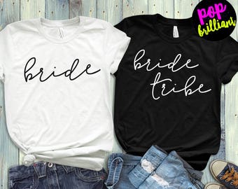 bride tribe. bride tribe tank tops. bride tribe shirts. bachelorette party shirts. bridal party tanks. bachelorette shirts. bridesmaid tank.