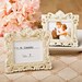 Ivory Baroque Place Card Frame Holders (Pack of 5) Wedding Reception Supplies