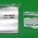 100 CLEAR POLY BAGS ~ 4 in x4 in ~ 2 mil ~Zip Lock