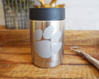 Clemson Tigers Yeti Colster or Clemson Tigers Yeti Tumbler ( Ozark Trail or RTIC)