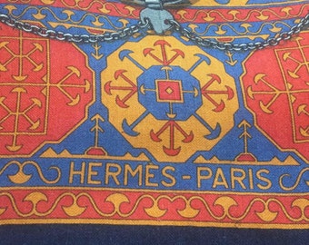 RARE Hermes Arabia Scarf silk+cashmere