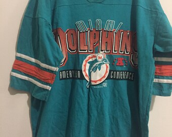 Vintage 90s Miami Dolphins Jersey T-Shirt
