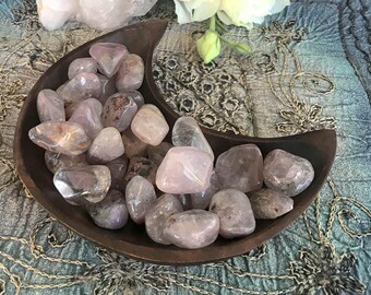 Tumbled Lithium Quartz - The Stone for Harmony and Anxiety