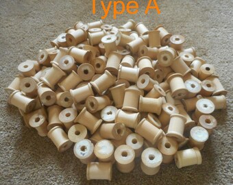 Vintage Wooden Spools