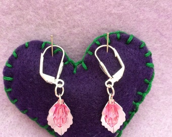 Pink Delight Handmade Earrings
