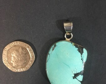 Sterling Silver Turquoise pendant