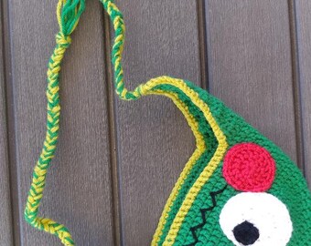 crazy eyed monster crochet hat pattern