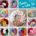 Wool Blend Felt Flowers | 12 Mums | Pick a Color Set | DIY | 48 Unassembled Flowers
