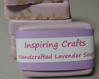 Handcrafted Lavender Soap