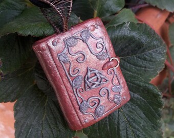 Witch's Grimoire Pendant