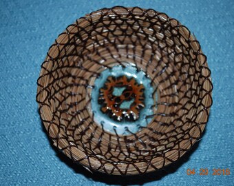 Pine Needle Basket "Butternut"