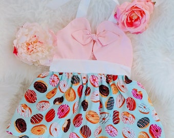Pastel Donut Bow Party Dress