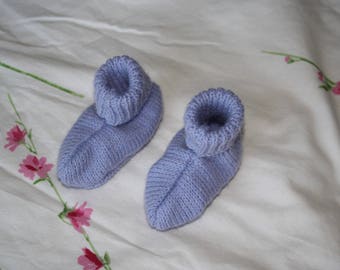 New collection: Lavender Baby booties