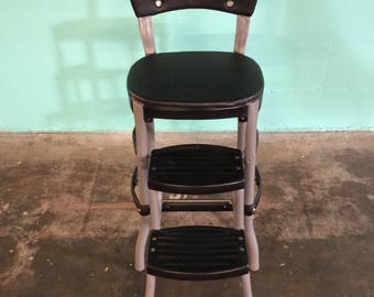 Vintage 1960s Retro Costco Stepping Stool