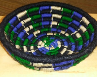 Yarn Rope Coil Basket