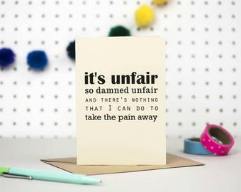Miscarriage card / Infertility card / Grief card / Loss card / Blank card