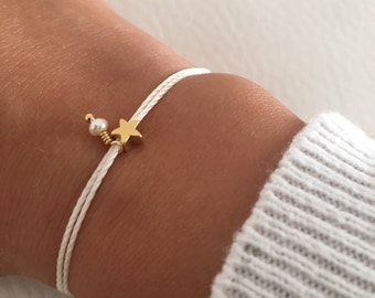 Tiny star bracelet, gift jewelry, friendship bracelet