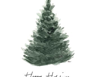 Tree Holiday – Greeting Card