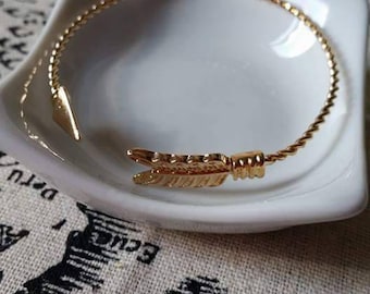 Love Bangle Bracelet Gold 6.5 cm